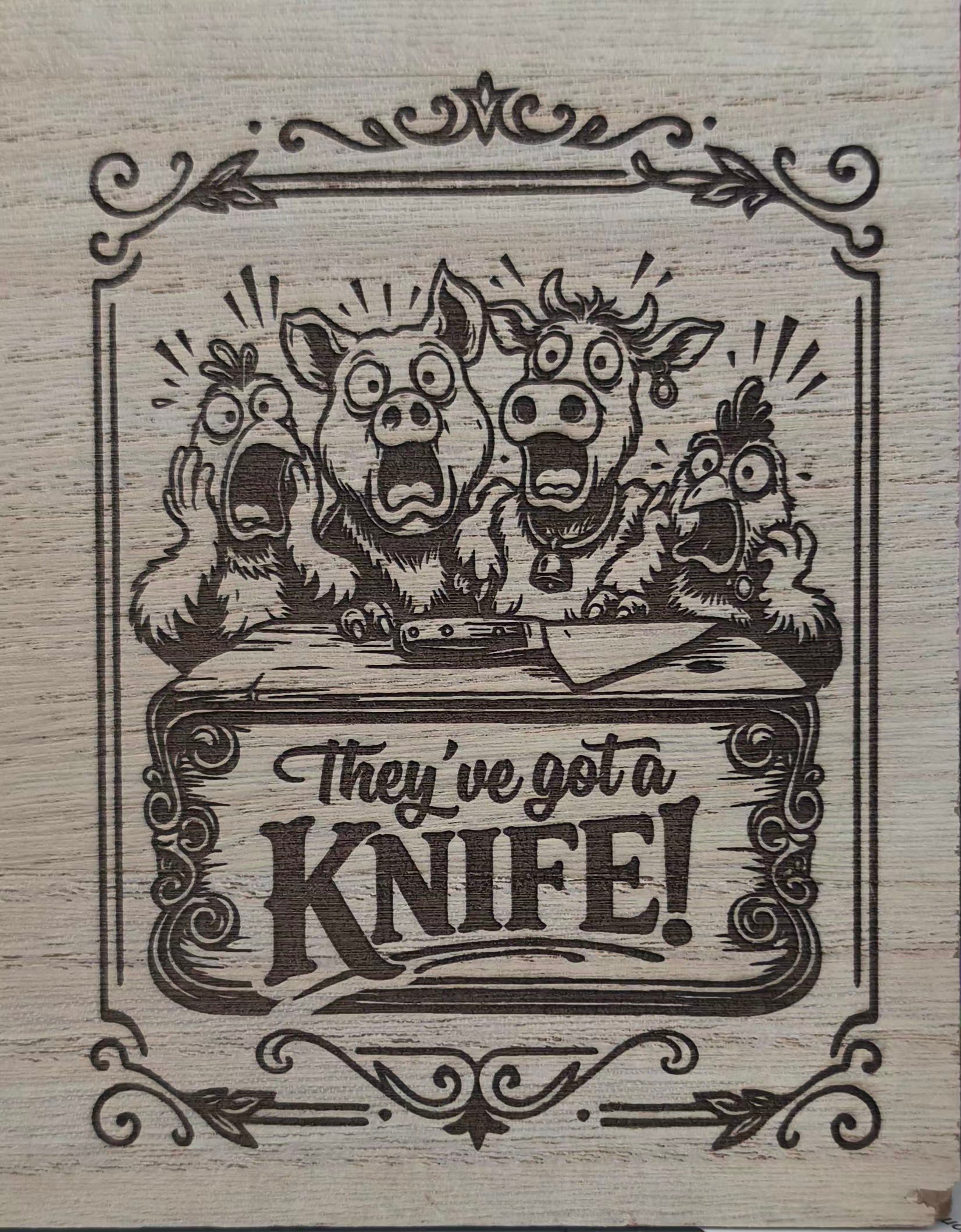Dark Bamboo Cutting Boards (set of 3) Customizable