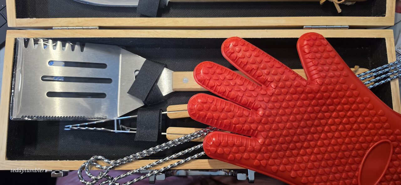 Personalized BBQ Tool Set – The Ultimate Gift for the Grillmaster
