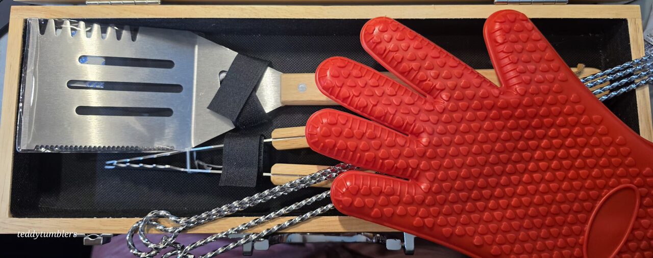 Personalized BBQ Tool Set – The Ultimate Gift for the Grillmaster