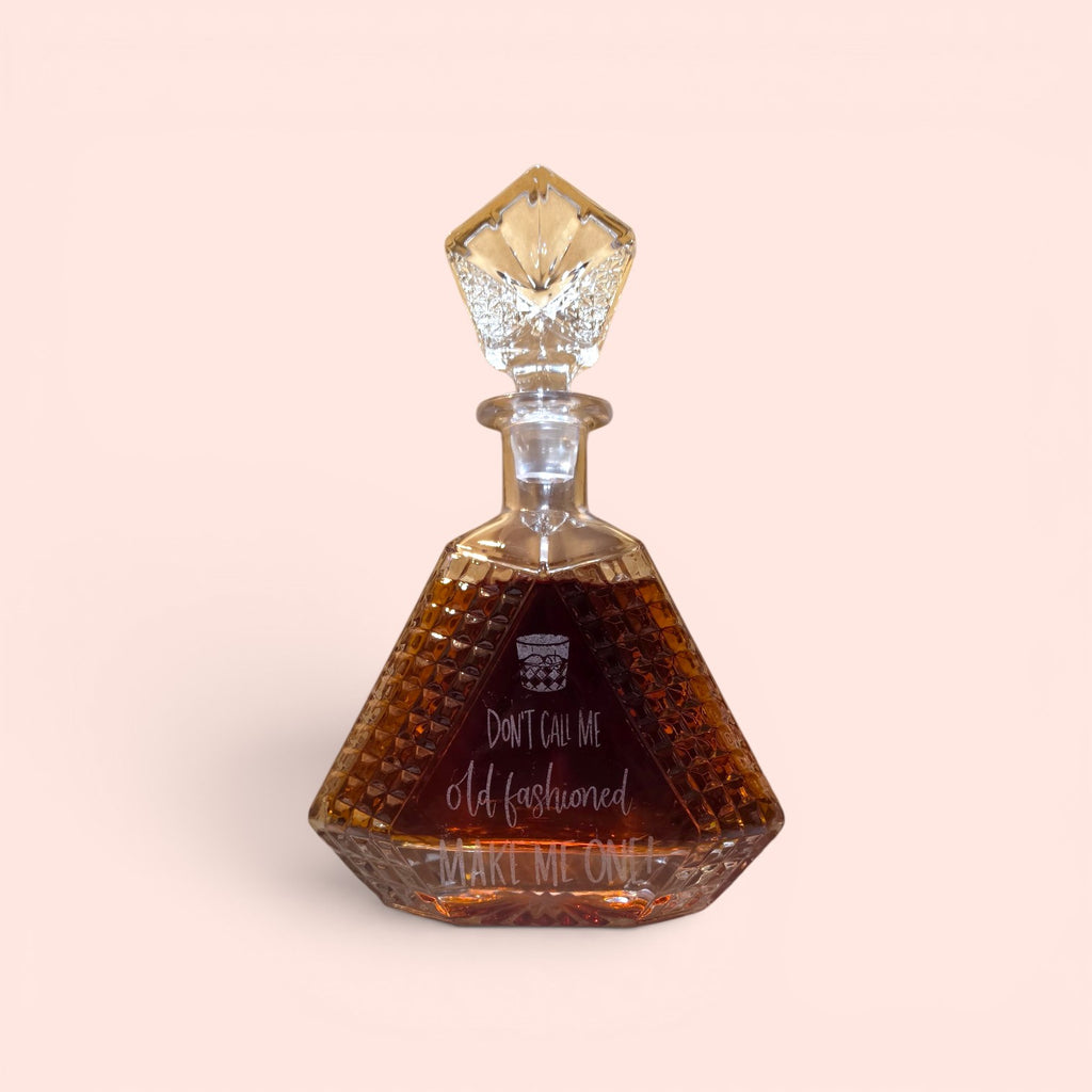 Whiskey Decanter (Custom Etched)