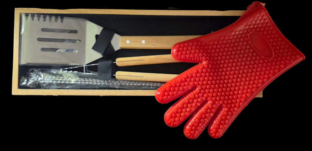 Personalized BBQ Tool Set – The Ultimate Gift for the Grillmaster