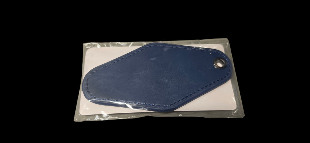 Personalized Vegan Leather Luggage Tag – Custom Monogram | 12 Colors