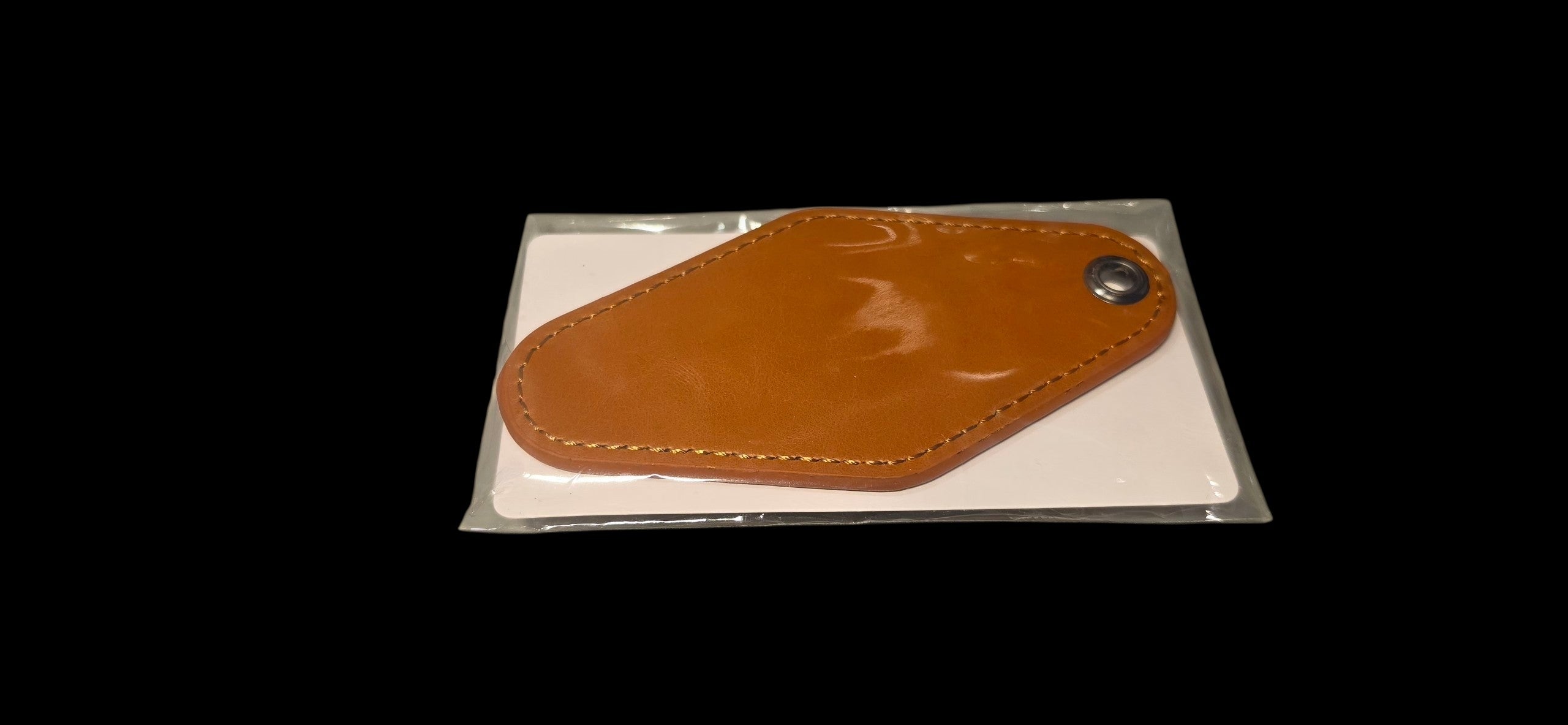 Personalized Vegan Leather Luggage Tag – Custom Monogram | 12 Colors