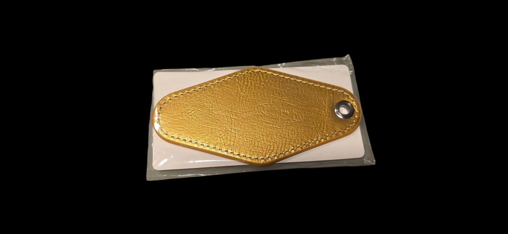 Personalized Vegan Leather Luggage Tag – Custom Monogram | 12 Colors
