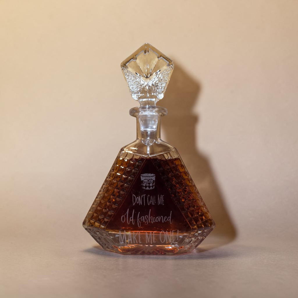 Whiskey Decanter (Custom Etched)
