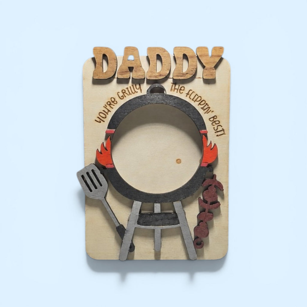 Grillmaster Daddy Picture Frame