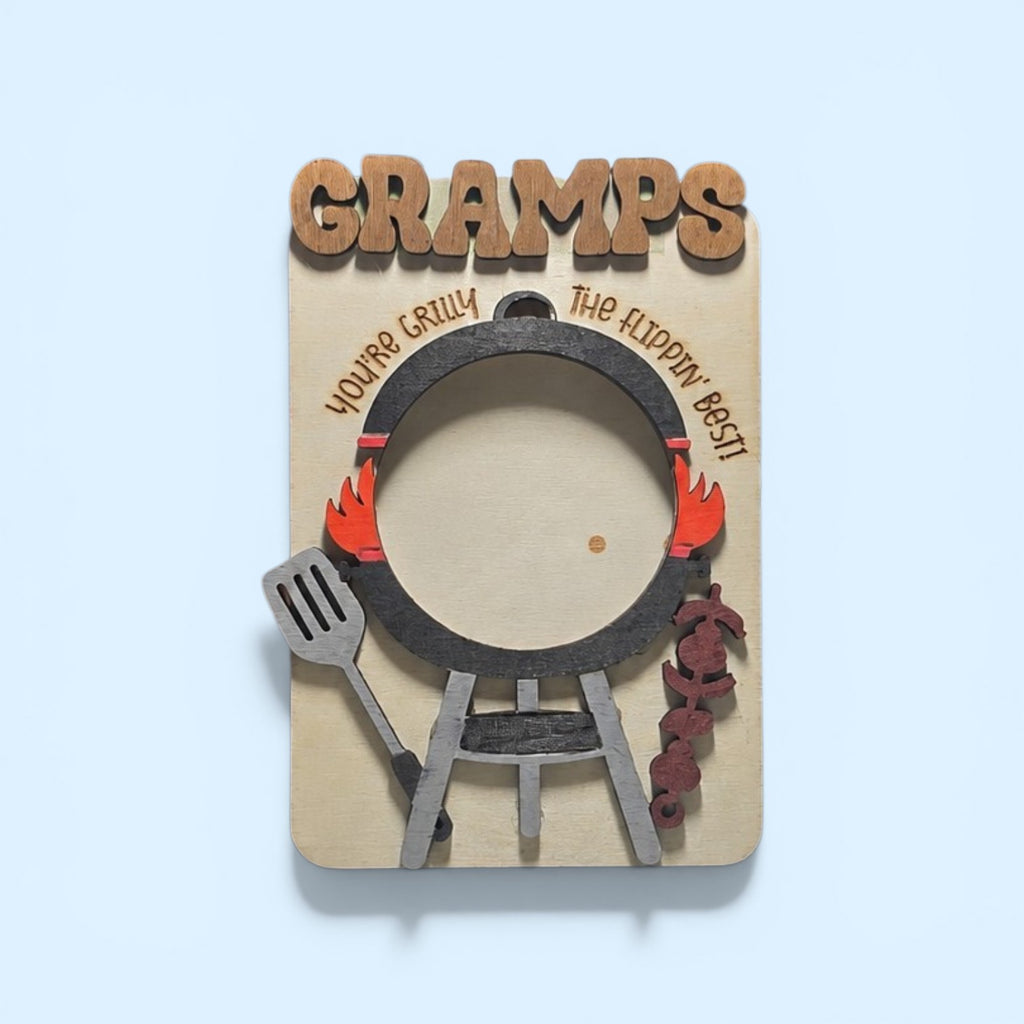 Grillmaster Daddy Picture Frame