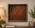 Wooden Family Name Puzzle (up to 5 names)