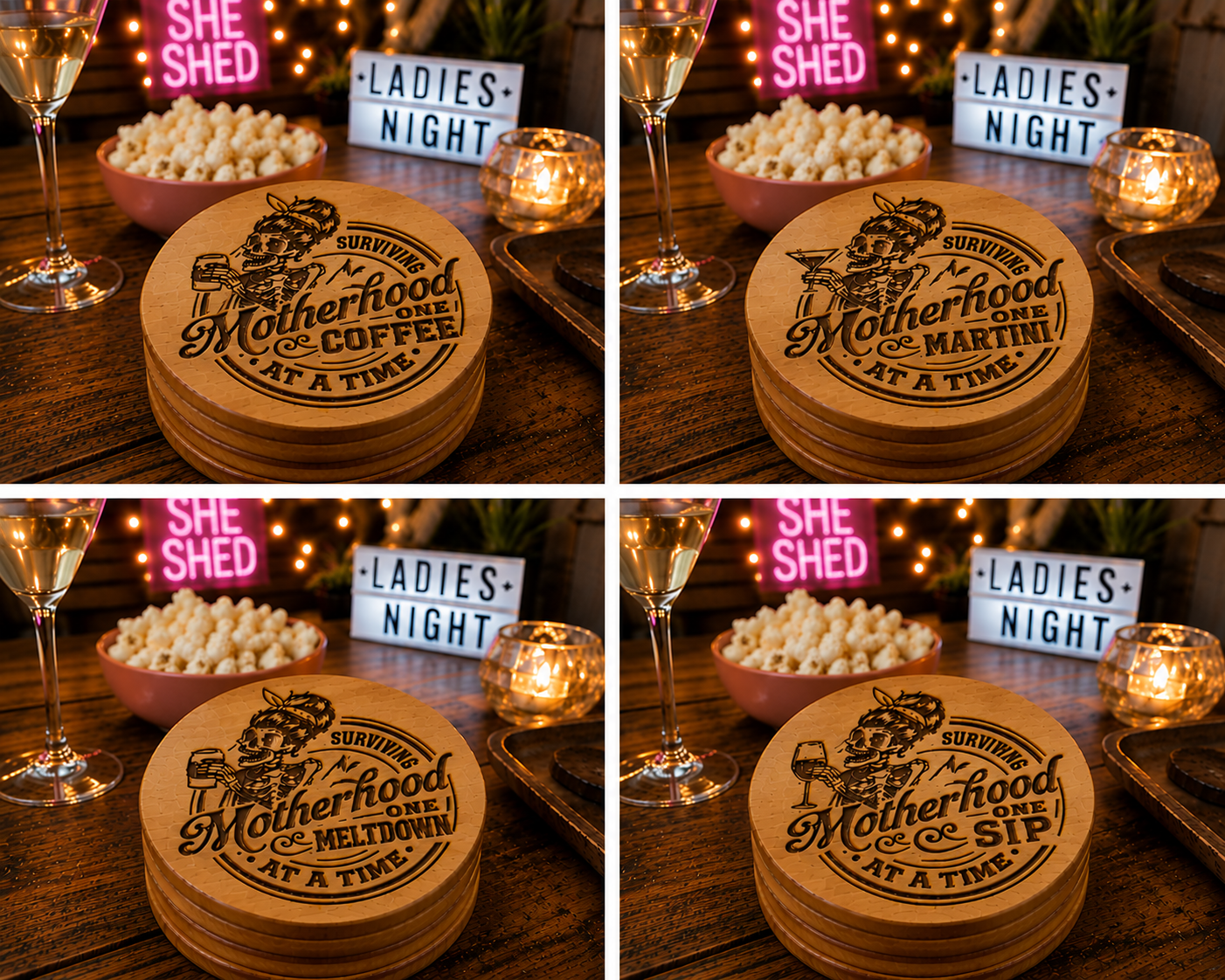 Pine Coasters (set of 4)