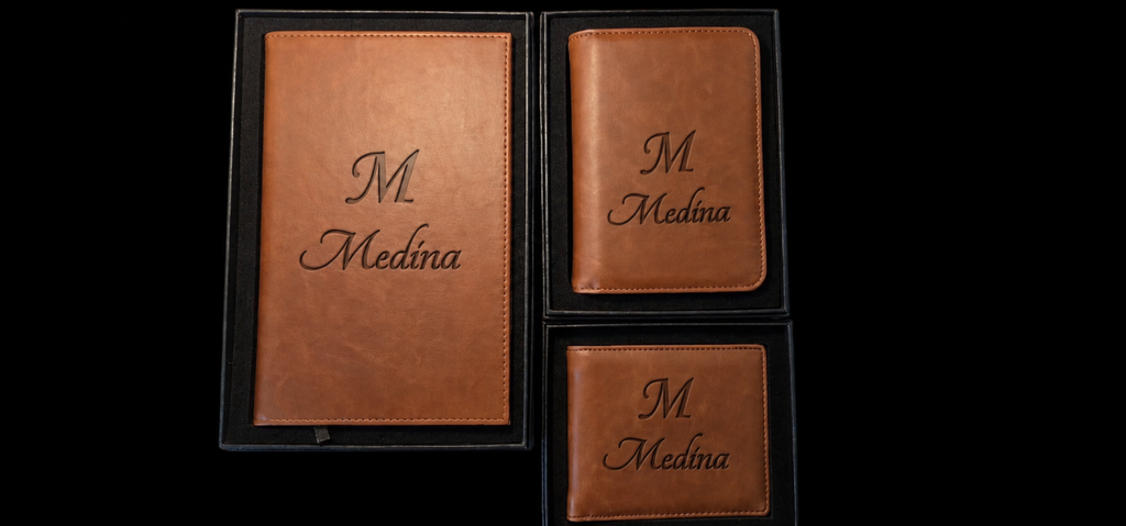 Personalized Vegan Leather Passport Wallet – Custom Monogram | 12 Colors