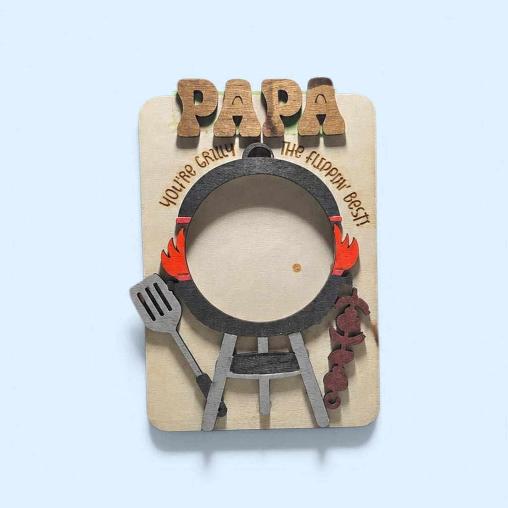 Grillmaster Daddy Picture Frame