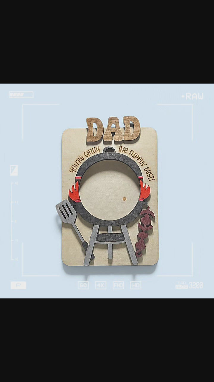 Grillmaster Daddy Picture Frame